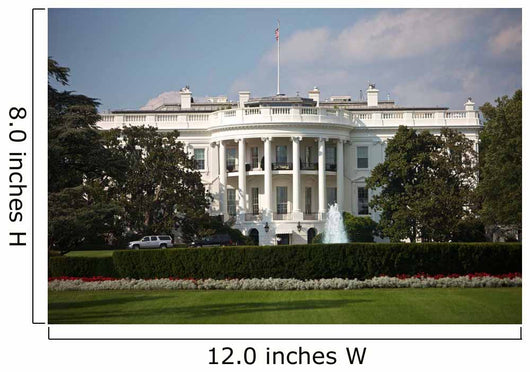 White House Washington Dc Wall Decal Design 2