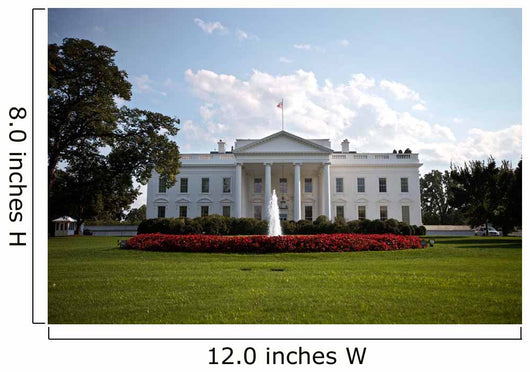 White House Washington Dc Wall Decal Design 1
