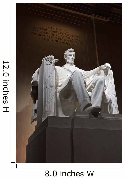 Lincoln Memorial Washington Dc Wall Decal Design 4