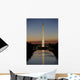 Washington Monument Sunset Washington Wall Decal Design 2