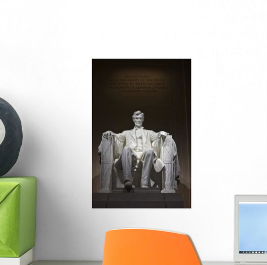 Lincoln Memorial Washington Dc Wall Decal Design 3