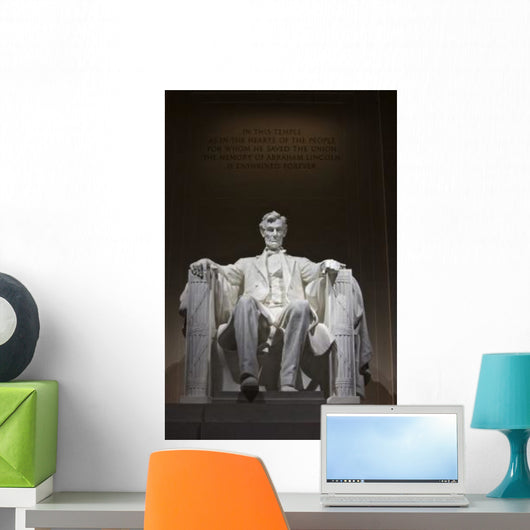 Lincoln Memorial Washington Dc Wall Decal Design 3