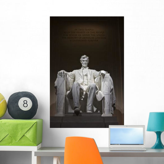 Lincoln Memorial Washington Dc Wall Decal Design 3