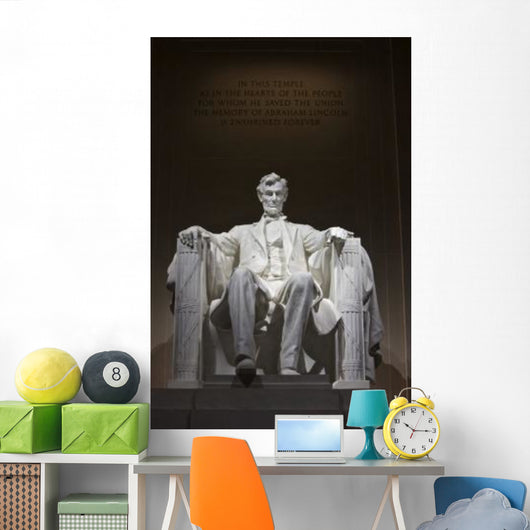 Lincoln Memorial Washington Dc Wall Decal Design 3