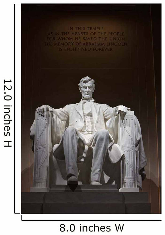 Lincoln Memorial Washington Dc Wall Decal Design 3