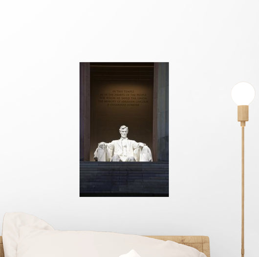 Lincoln Memorial Washington Dc Wall Decal Design 2