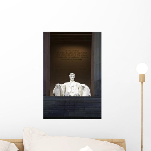 Lincoln Memorial Washington Dc Wall Decal Design 2