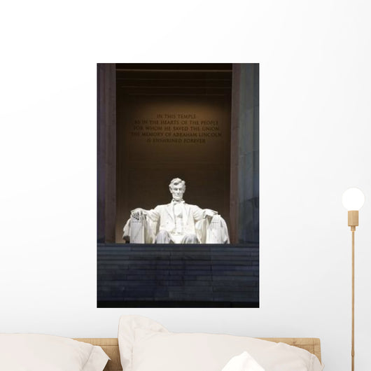 Lincoln Memorial Washington Dc Wall Decal Design 2
