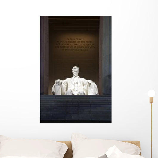 Lincoln Memorial Washington Dc Wall Decal Design 2
