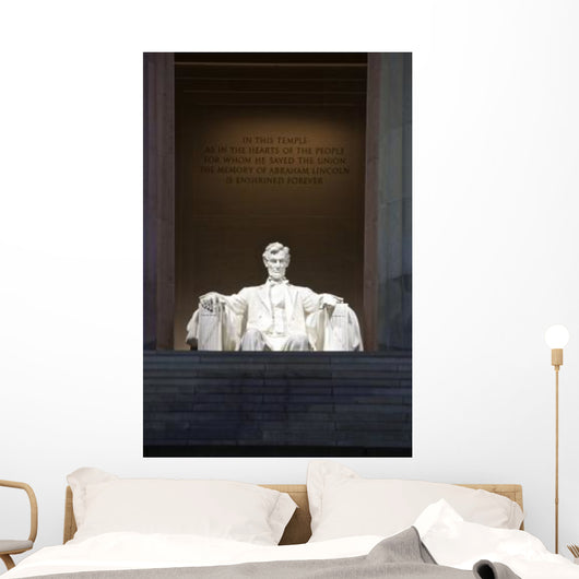 Lincoln Memorial Washington Dc Wall Decal Design 2