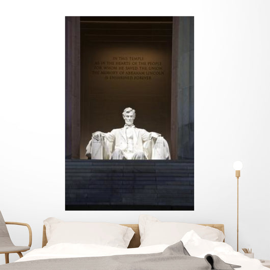 Lincoln Memorial Washington Dc Wall Decal Design 2