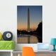Washington Monument Sunset Washington Wall Decal Design 1