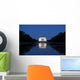 Lincoln Memorial Reflection Pool Wall Decal