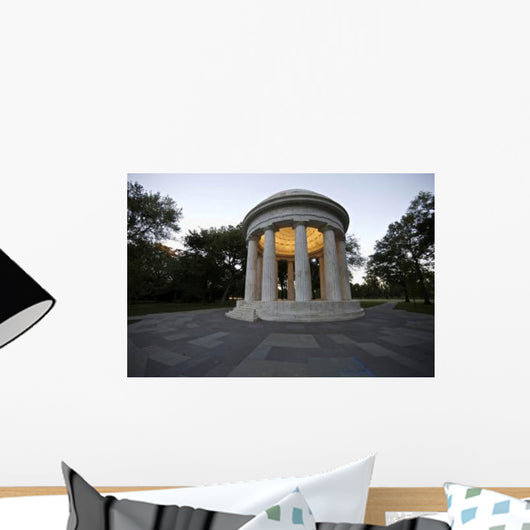 District Columbia War Memorial Wall Decal