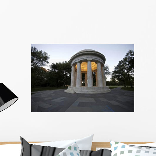District Columbia War Memorial Wall Decal