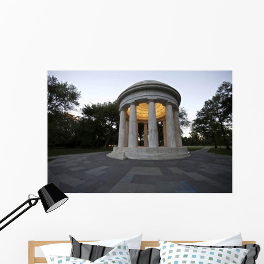 District Columbia War Memorial Wall Decal