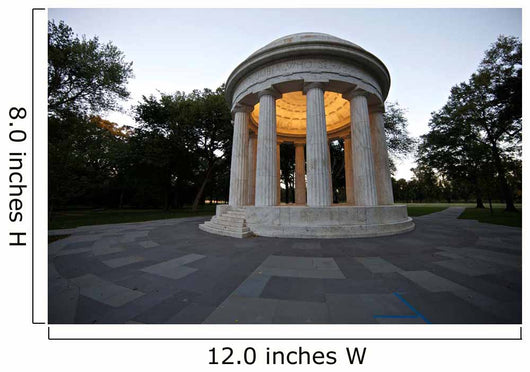 District Columbia War Memorial Wall Decal