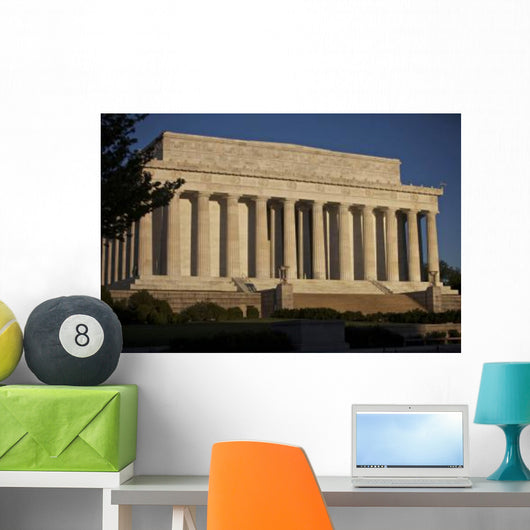 Lincoln Memorial Washington Dc Wall Decal Design 1