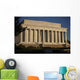 Lincoln Memorial Washington Dc Wall Decal Design 1