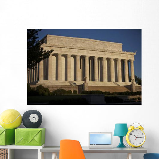 Lincoln Memorial Washington Dc Wall Decal Design 1