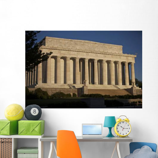 Lincoln Memorial Washington Dc Wall Decal Design 1