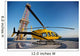 Bell 407 Utility Helicopter Wall Decal Design 12