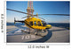 Bell 407 Utility Helicopter Wall Decal Design 11
