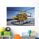 Bell 407 Utility Helicopter Wall Decal Design 10