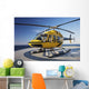 Bell 407 Utility Helicopter Wall Decal Design 10