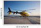 Bell 407 Utility Helicopter Wall Decal Design 9