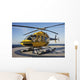 Bell 407 Utility Helicopter Wall Decal Design 6