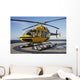 Bell 407 Utility Helicopter Wall Decal Design 6