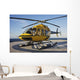 Bell 407 Utility Helicopter Wall Decal Design 6