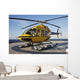 Bell 407 Utility Helicopter Wall Decal Design 6