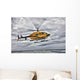 Bell 407 Utility Helicopter Wall Decal Design 5
