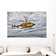 Bell 407 Utility Helicopter Wall Decal Design 5