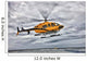 Bell 407 Utility Helicopter Wall Decal Design 5