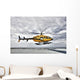 Bell 407 Utility Helicopter Wall Decal Design 4
