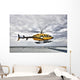 Bell 407 Utility Helicopter Wall Decal Design 4