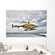 Bell 407 Utility Helicopter Wall Decal Design 4