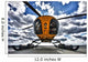 Bell 407 Utility Helicopter Wall Decal Design 3