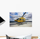 Bell 407 Utility Helicopter Wall Decal Design 2