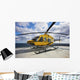 Bell 407 Utility Helicopter Wall Decal Design 2