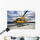 Bell 407 Utility Helicopter Wall Decal Design 2