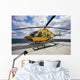 Bell 407 Utility Helicopter Wall Decal Design 2
