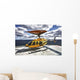Bell 407 Utility Helicopter Wall Decal Design 1