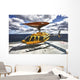 Bell 407 Utility Helicopter Wall Decal Design 1