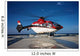 Eurocopter Ec135 Utility Helicopter Wall Decal Design 4