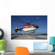 Eurocopter Ec135 Utility Helicopter Wall Decal Design 3