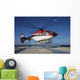 Eurocopter Ec135 Utility Helicopter Wall Decal Design 3